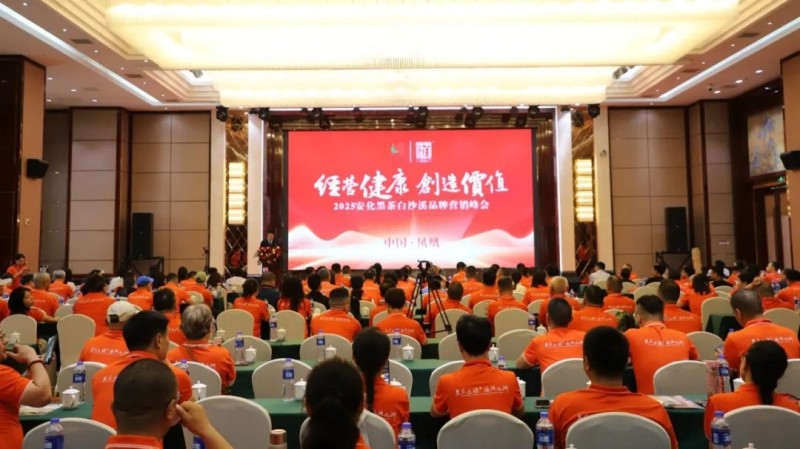 2025安化黑茶白沙溪品牌營銷峰會(huì)成功舉辦現(xiàn)場產(chǎn)品訂購火熱累計(jì)簽約達(dá)1.25億元